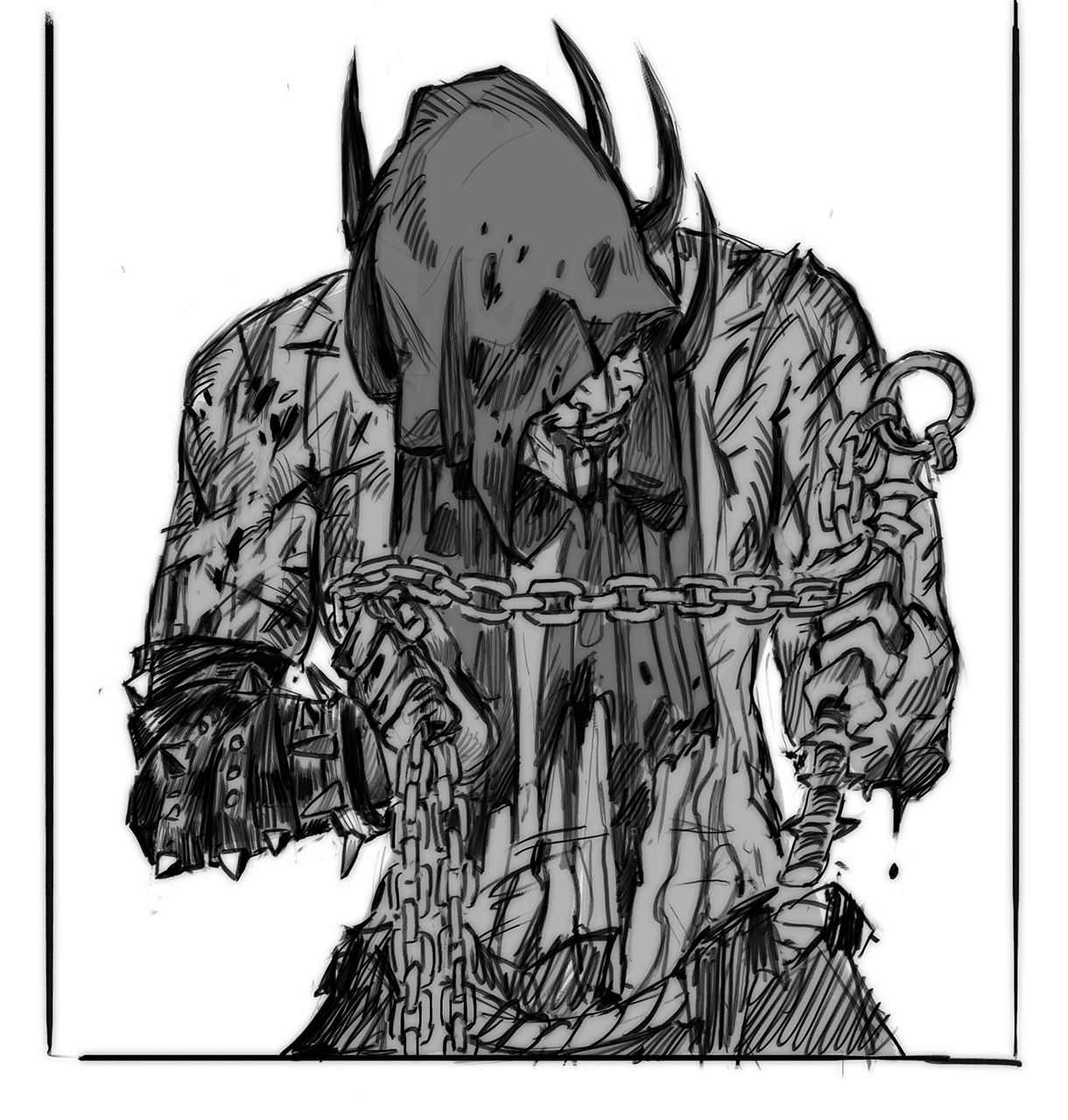 darkest dungeon flagellant fan art