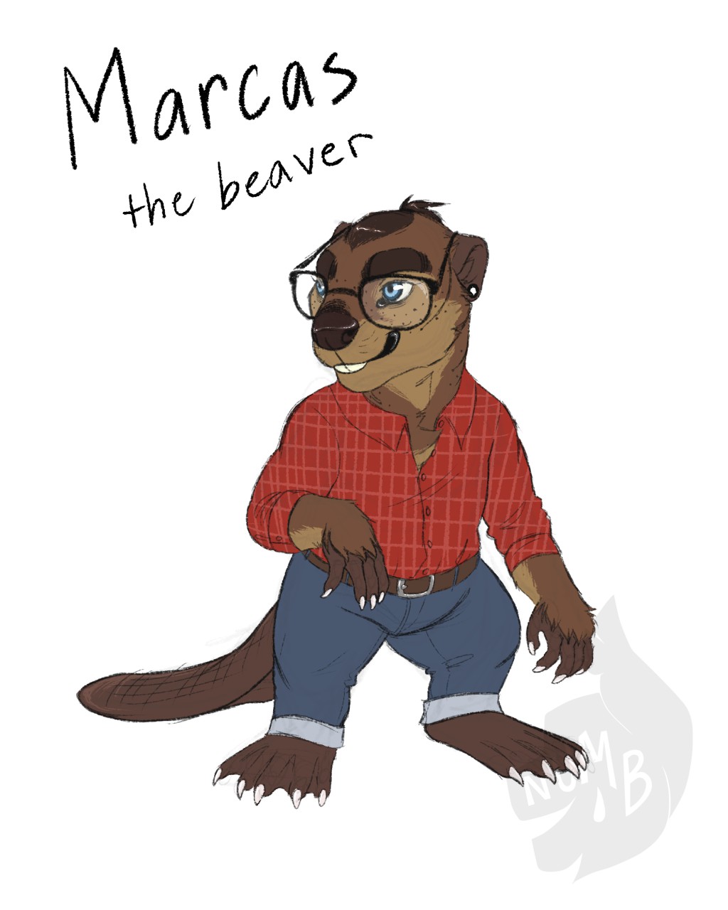 Beaver fursona