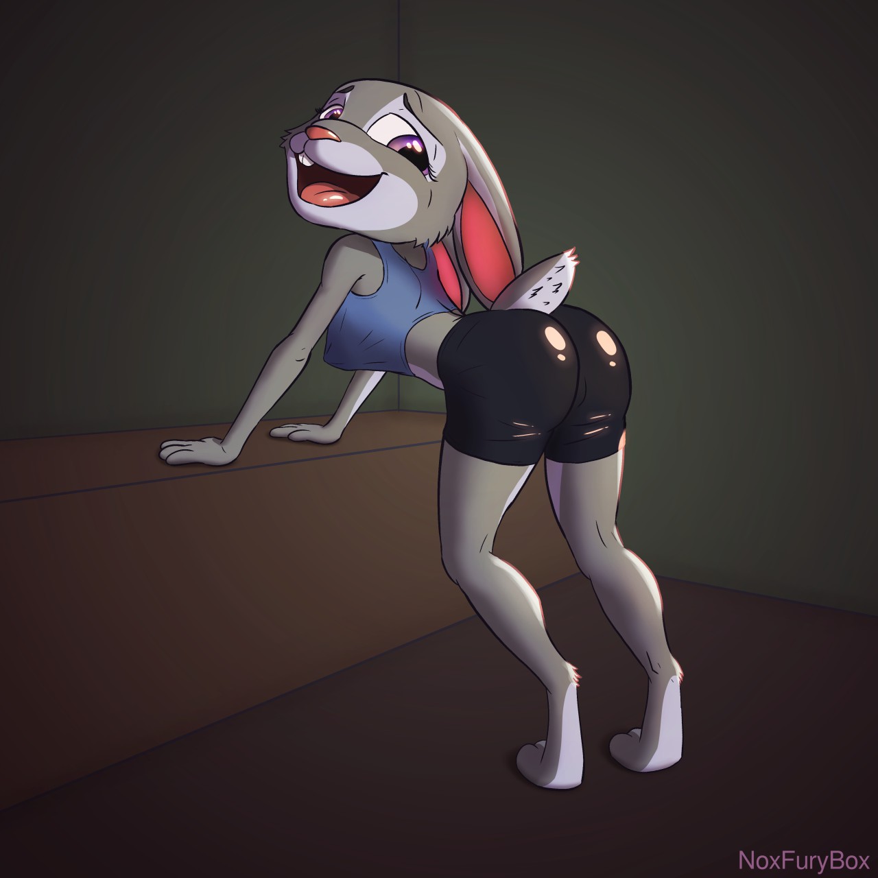 Judy hopps no clothes on