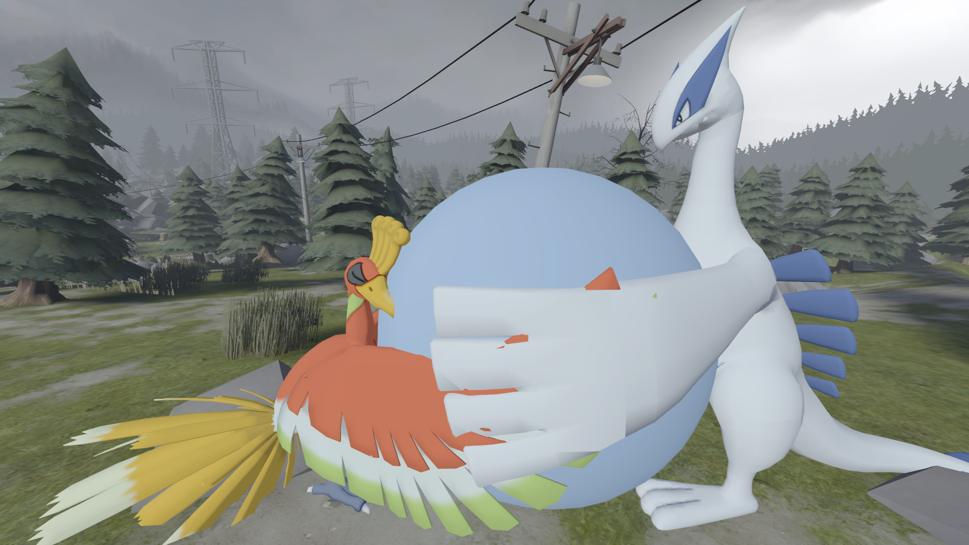 Ocean Soul Lugia and Beast Heart Ho-oh by JWNutz on DeviantArt