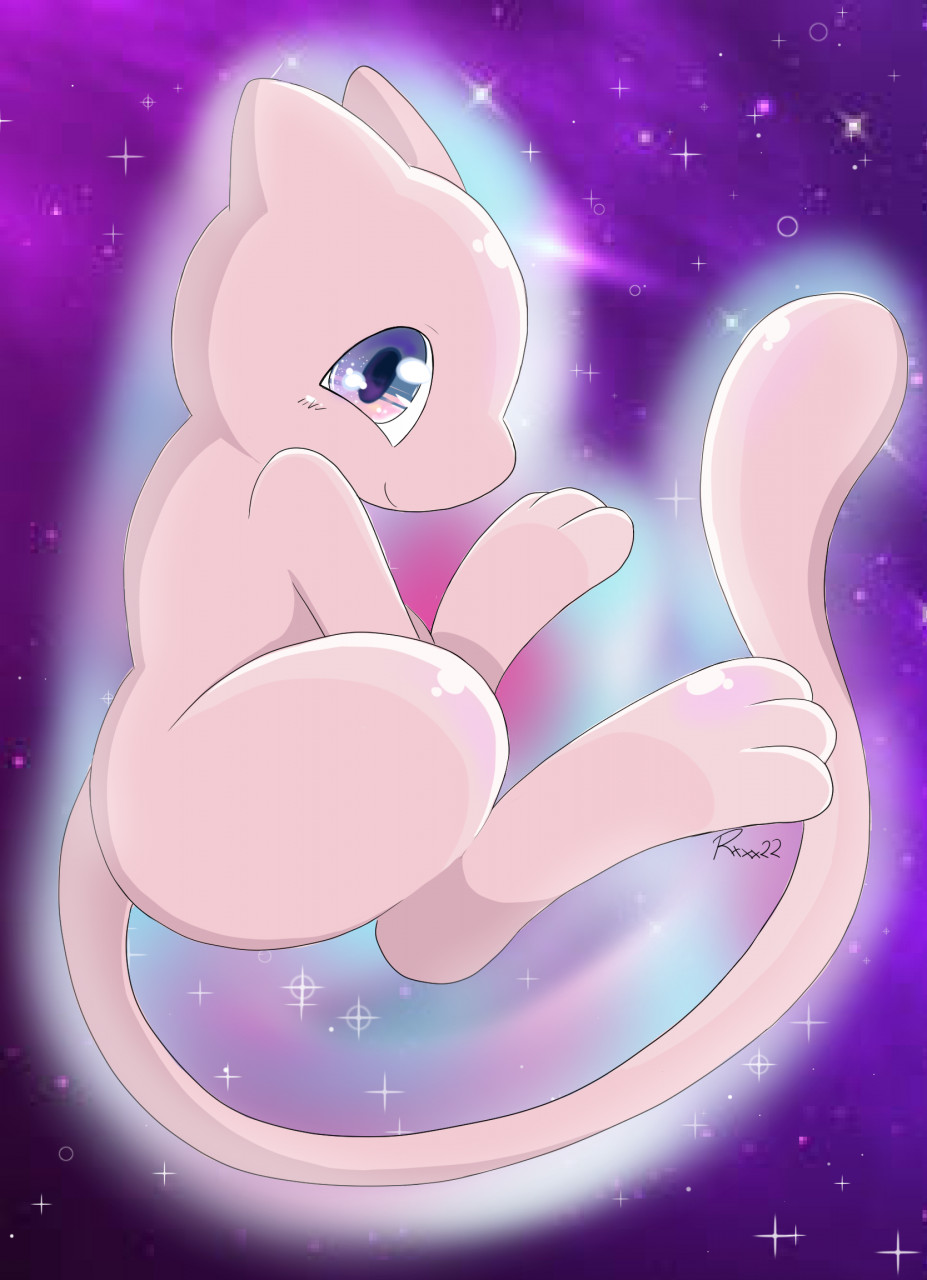 Mew Pokemon by NSFWImaranx -- Fur Affinity [dot] net