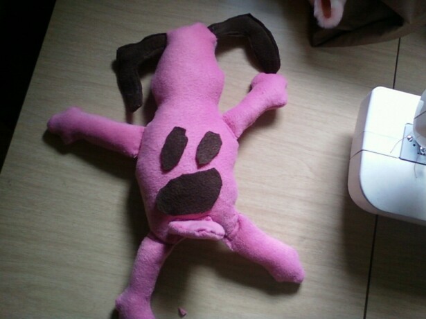 Courage the outlet cowardly dog plush