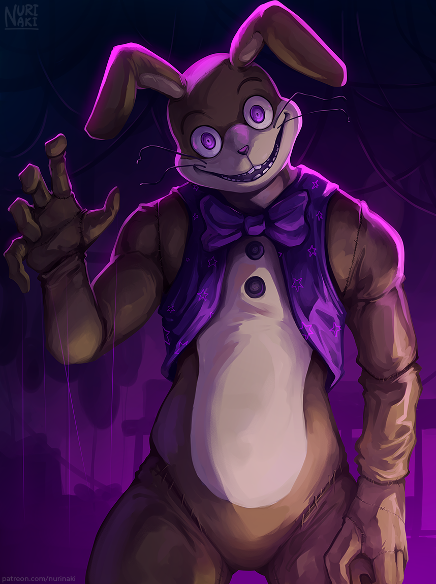 ArtStation - GlitchTrap fanart // FNAF