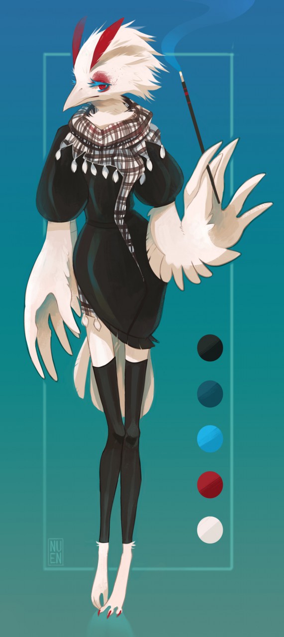 Furry Female Bird
