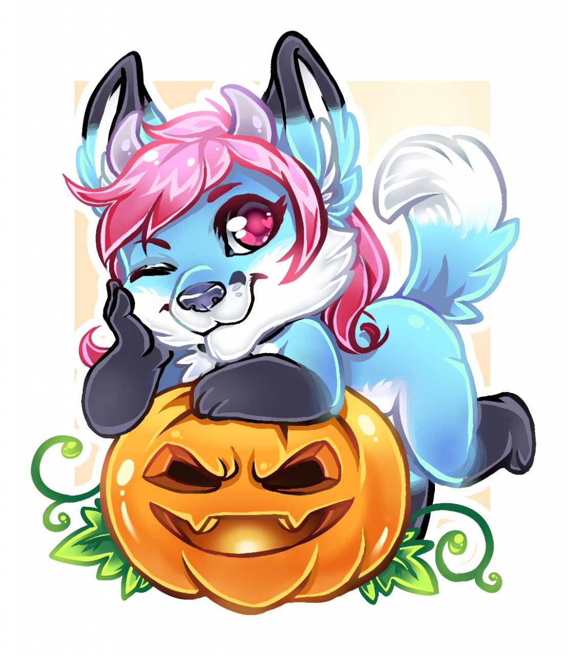 Halloween Hisses Speed Draw! by KaidasKingdom -- Fur Affinity [dot] net