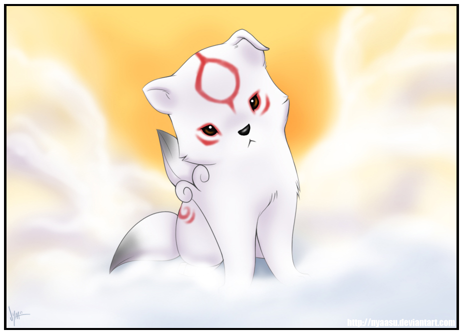 chibiterasu and amaterasu