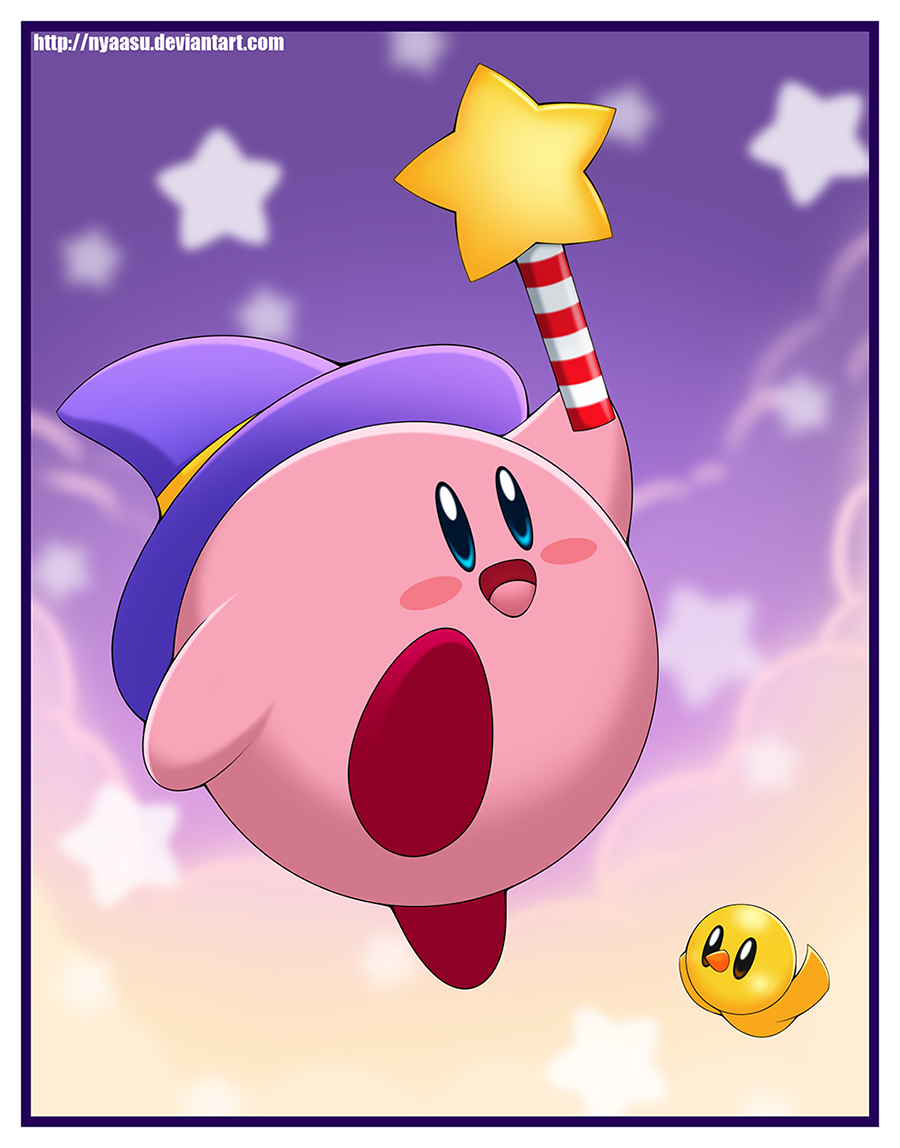 Star Rod Kirby! by Nyaasu -- Fur Affinity [dot] net