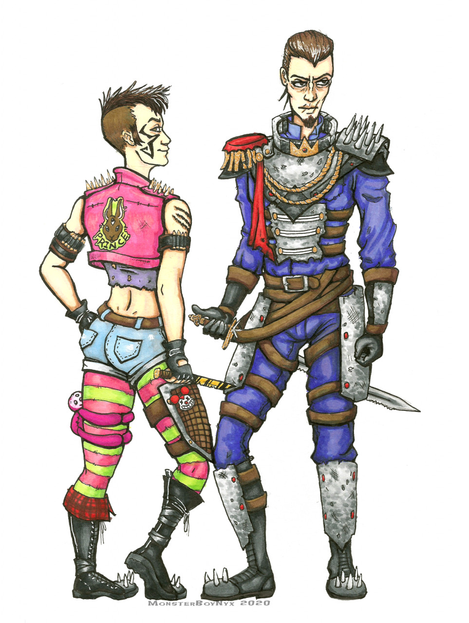 The King And Prince Of Nuka World By Nyxatnight -- Fur Affinity.