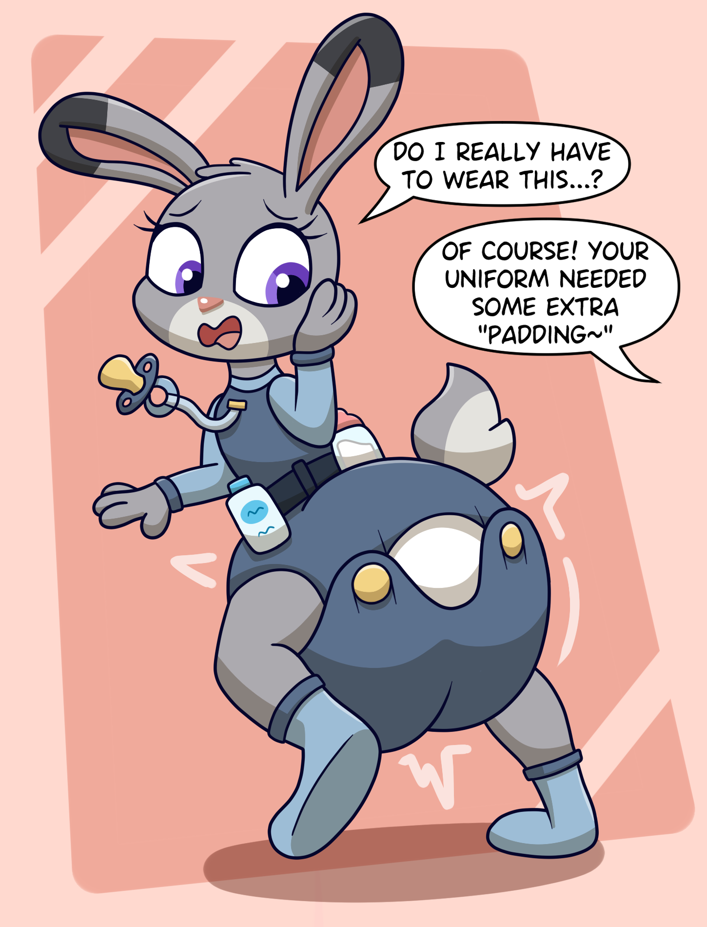 Judy hopps in diapers