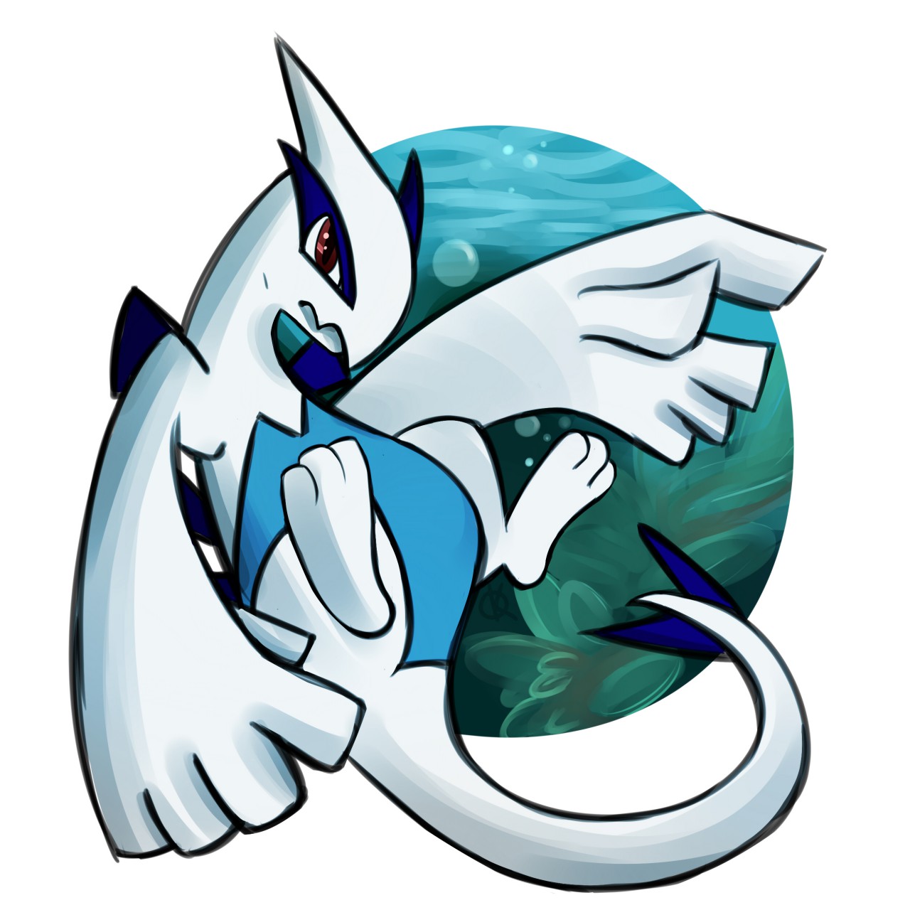 Pokemon Lugia King of the sea