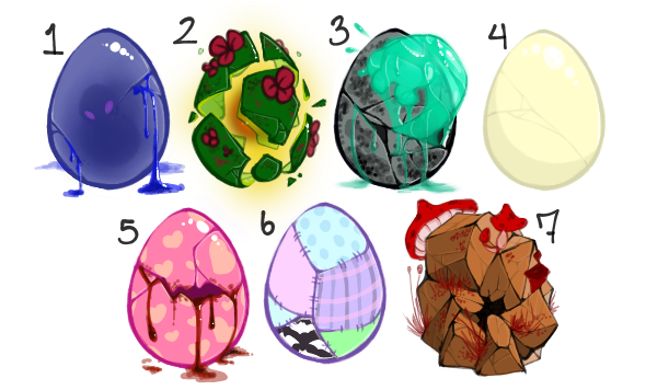 Egg Adopt Auction - Batch Three — Weasyl