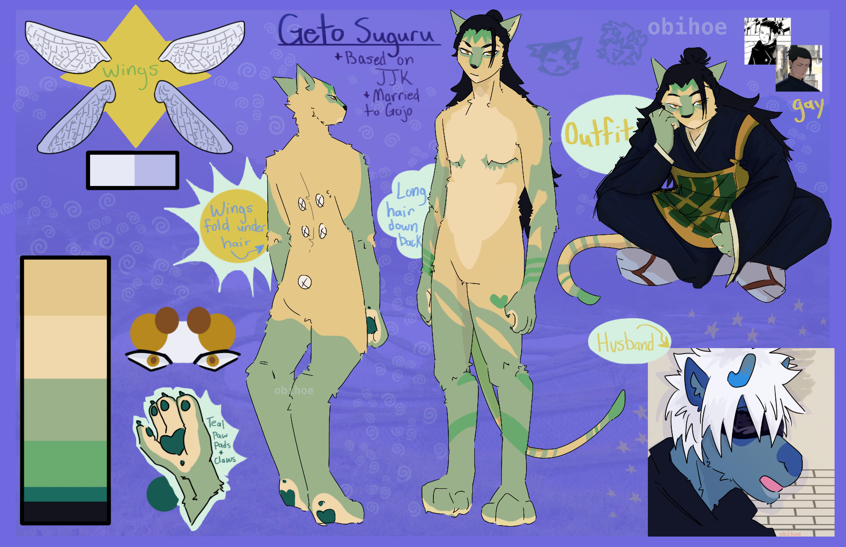 geto ref by obihoeee -- Fur Affinity [dot] net