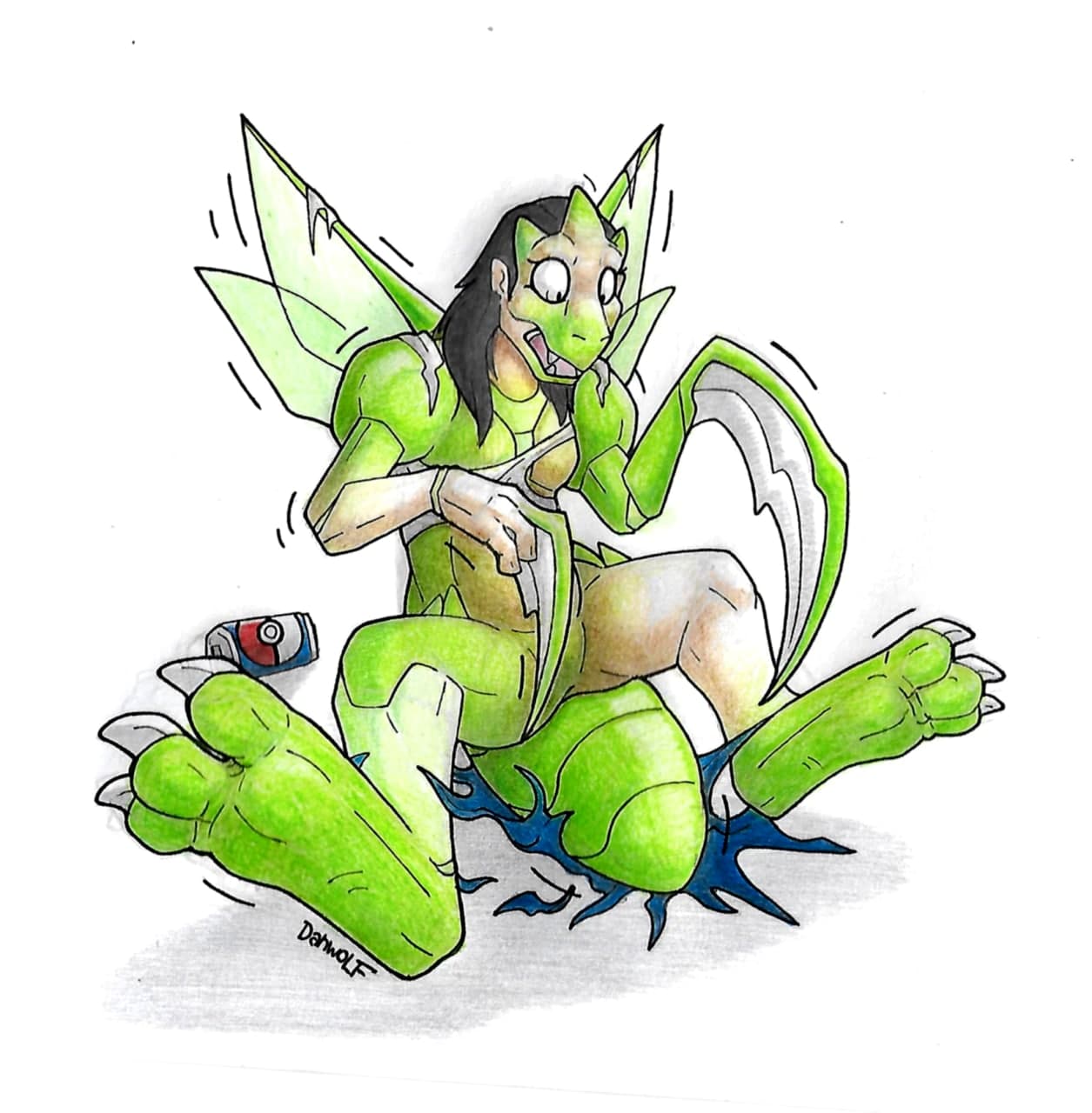 and Scyther Still Can't Learn Fly by BluDragoon -- Fur Affinity