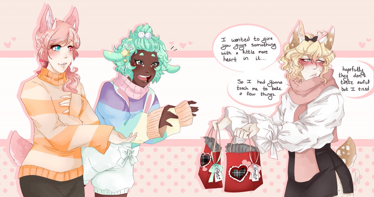 Dainty Prompt: Love Language by octosqueesh -- Fur Affinity [dot] net