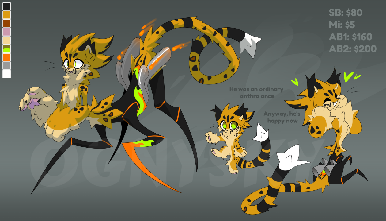 Cheetah adopt auction (closed)