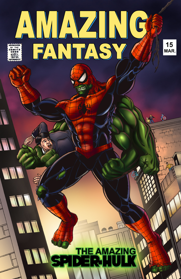 Amazing Fantasy Spider-Hulk by Spidey0318 by Ogrebear -- Fur Affinity [dot]  net
