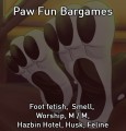 [Comm] Paw Fun Bargames [Foot fetish story]