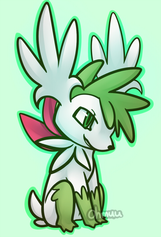 Pixilart - Shaymin (sky form) by brightnight333