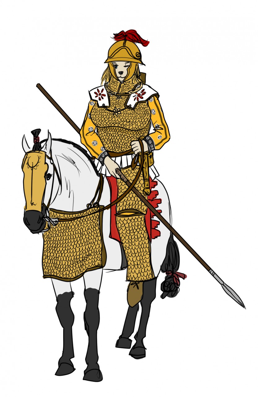 Achaemenid Persian Heavy Cavalry by ohs688 -- Fur Affinity [dot] net