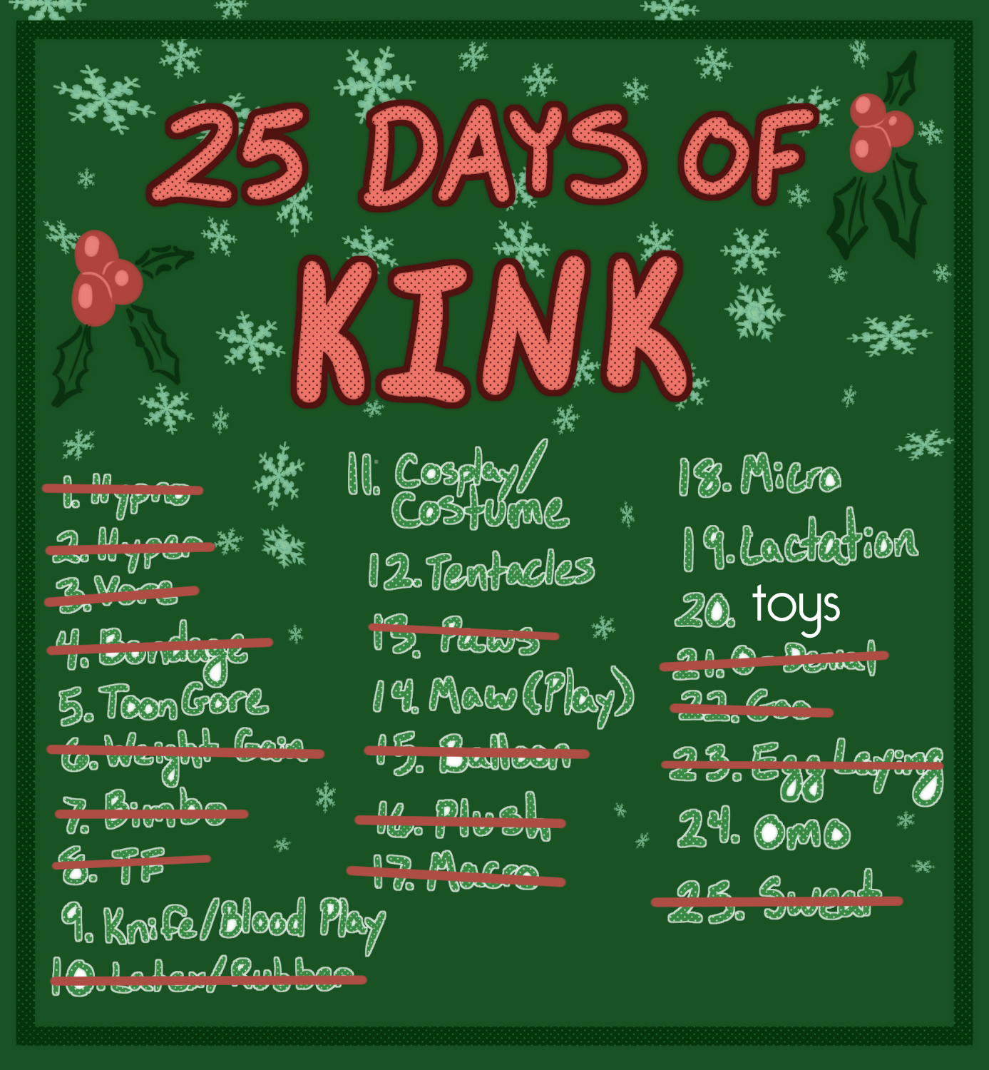 25 Days of Kink by Oil-Slick -- Fur Affinity [dot] net