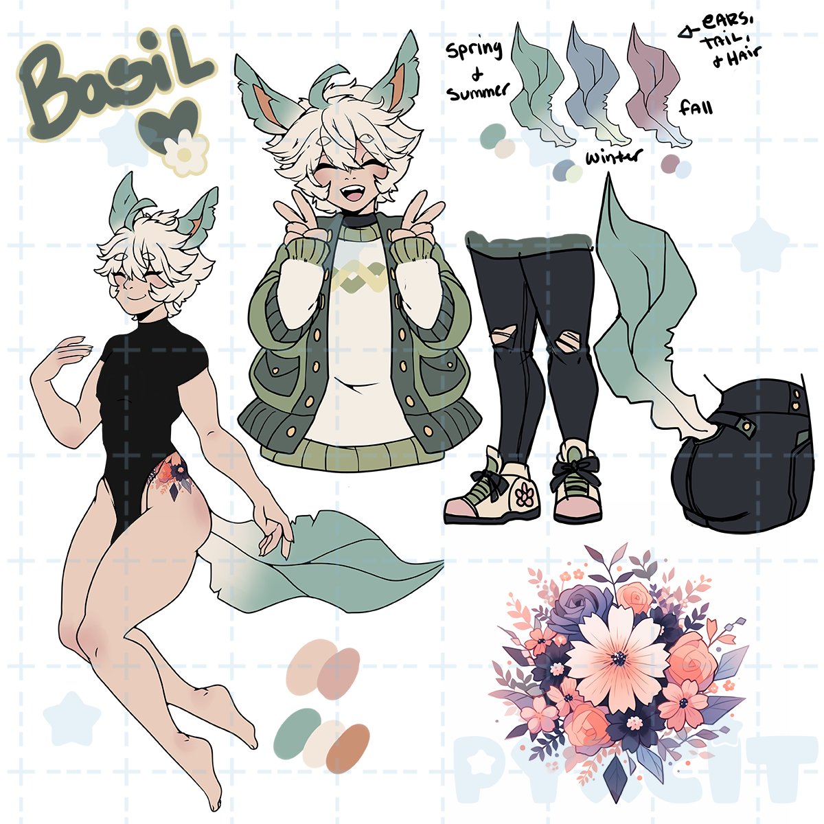 Personal :❀: Basil [Updated SFW] by ojitoast -- Fur Affinity [dot] net