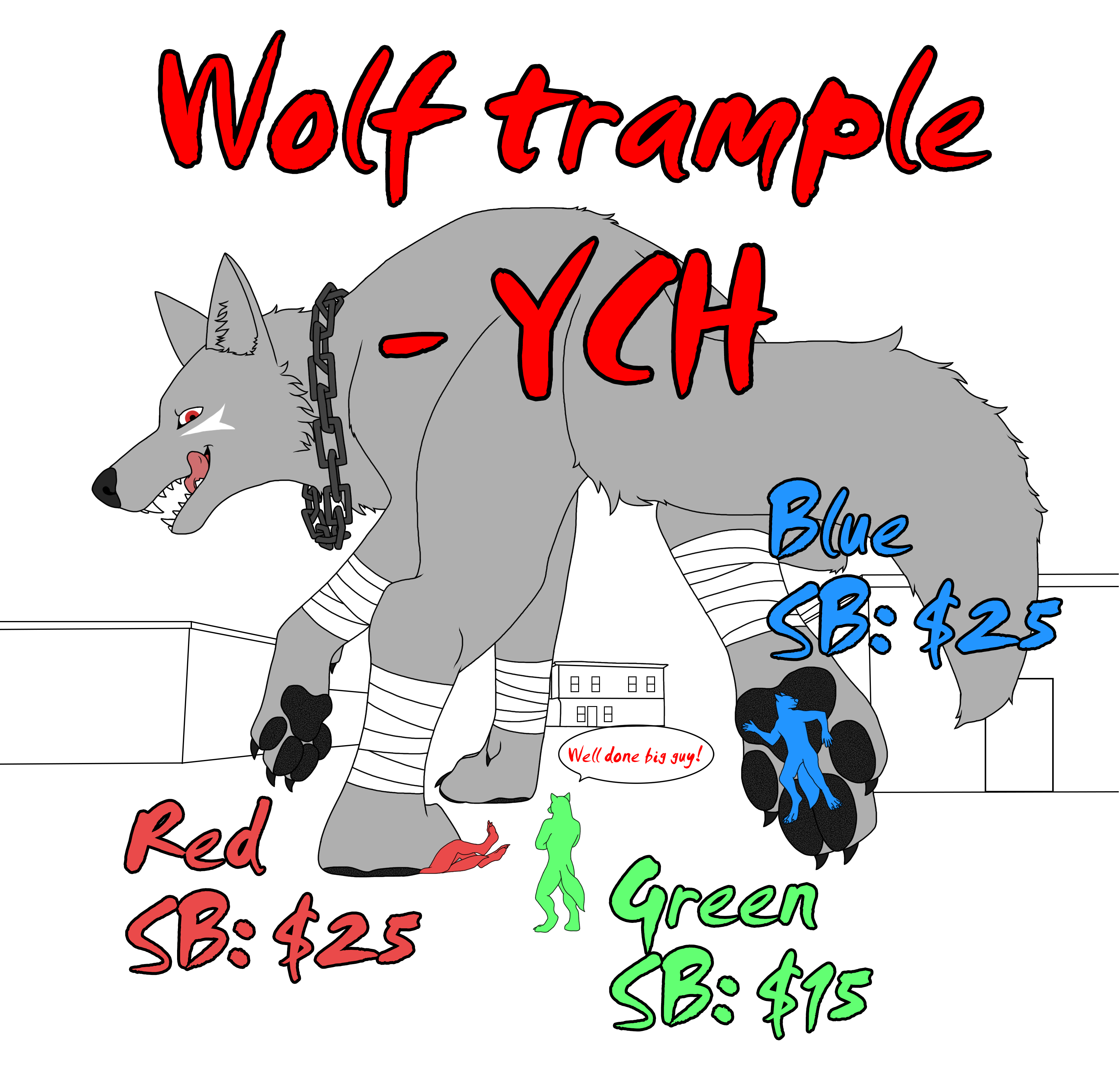 Wolf Trample Ych Closed By Okami9312 Fur Affinity Dot Net