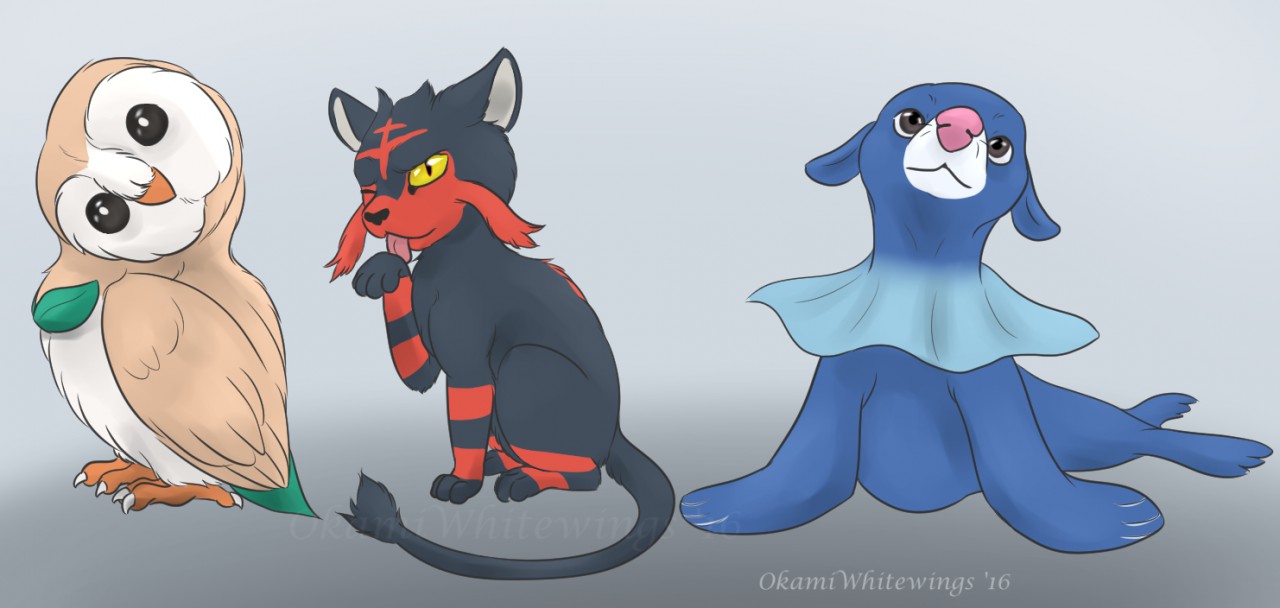 7th generation pokemon starters