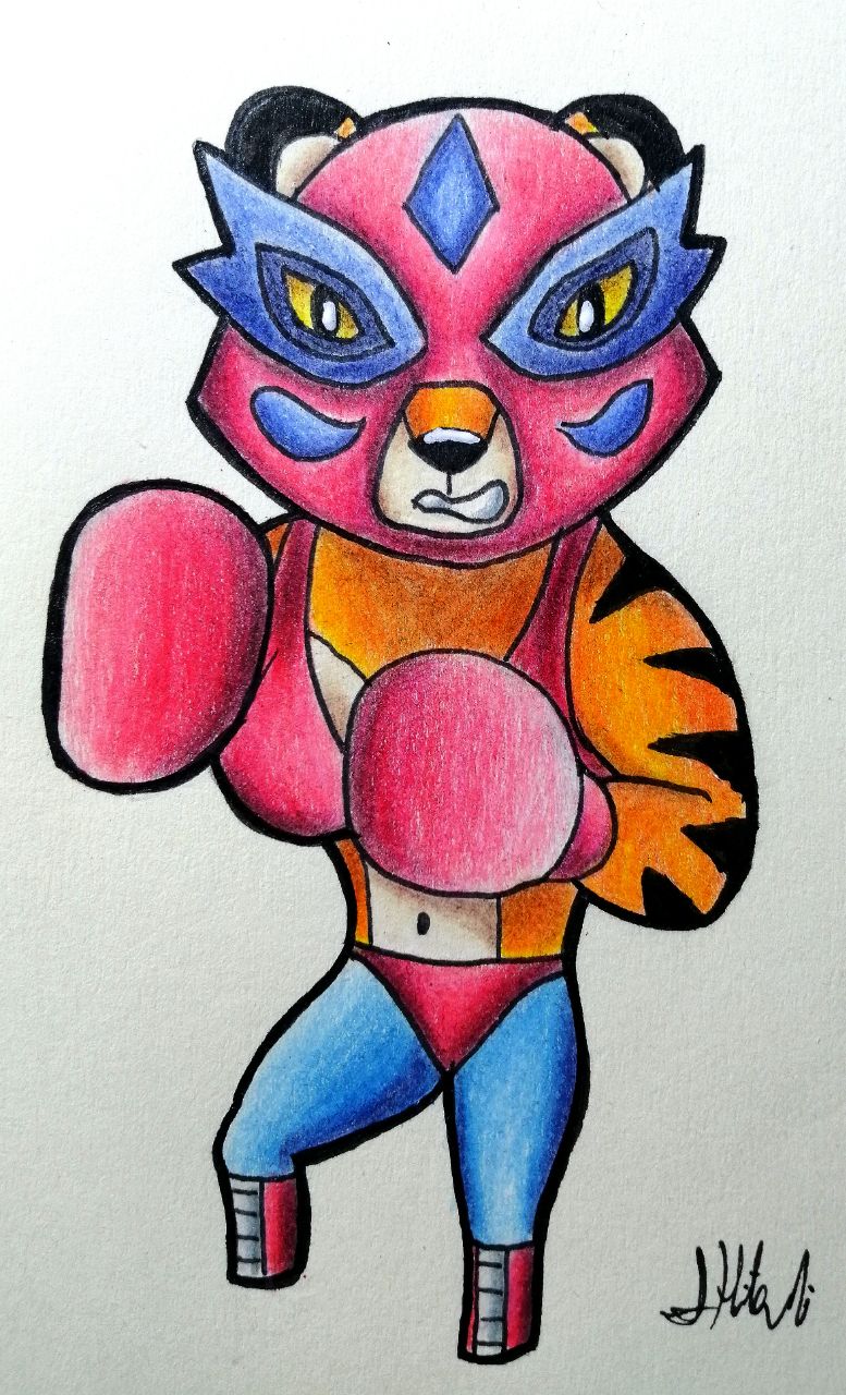 Torami from Animal Boxing by Olmefurry -- Fur Affinity [dot] net