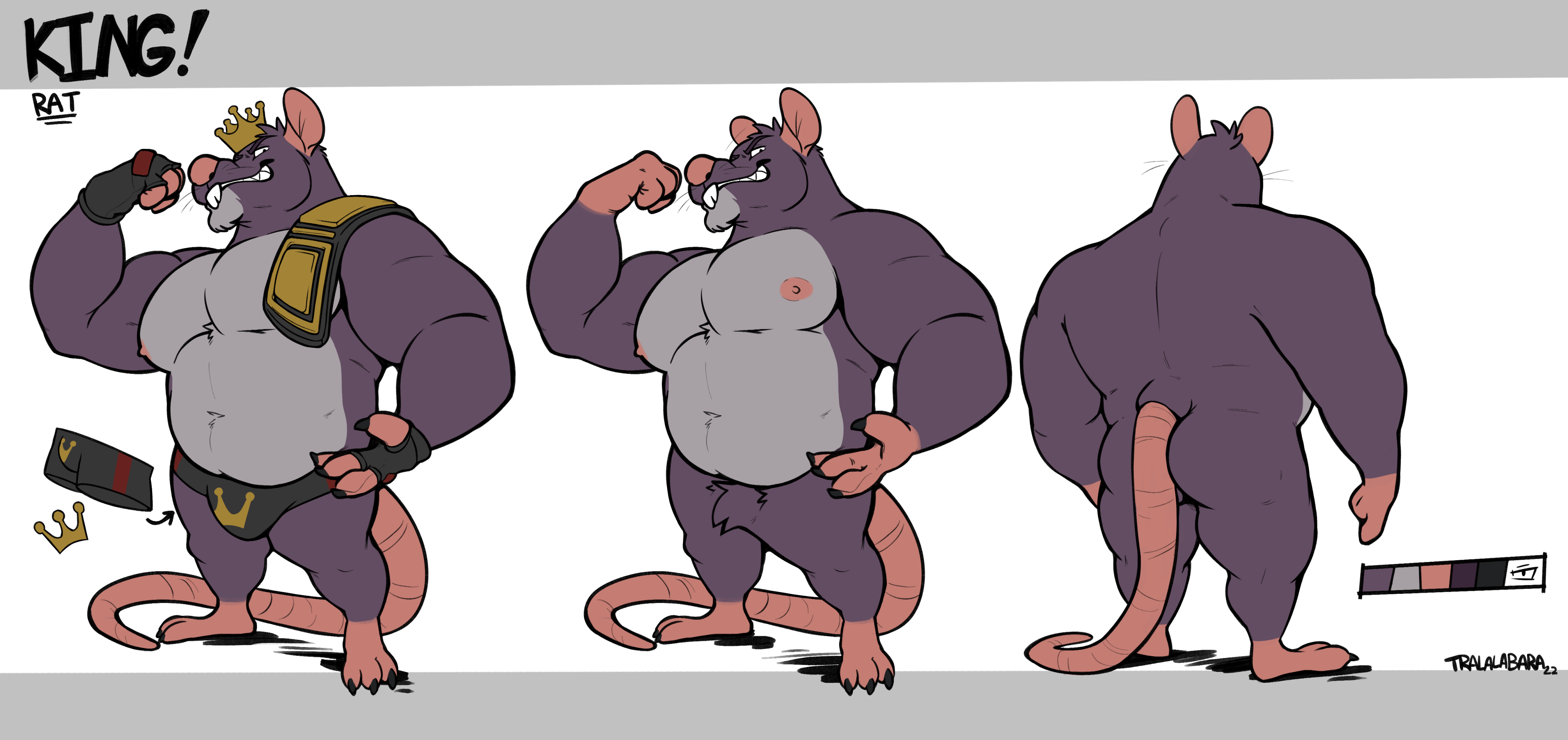 Rat King Reference Sheet by Scaliehazard -- Fur Affinity [dot] net