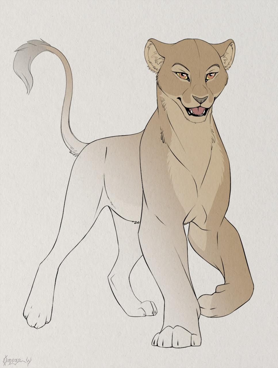 Anime Lioness