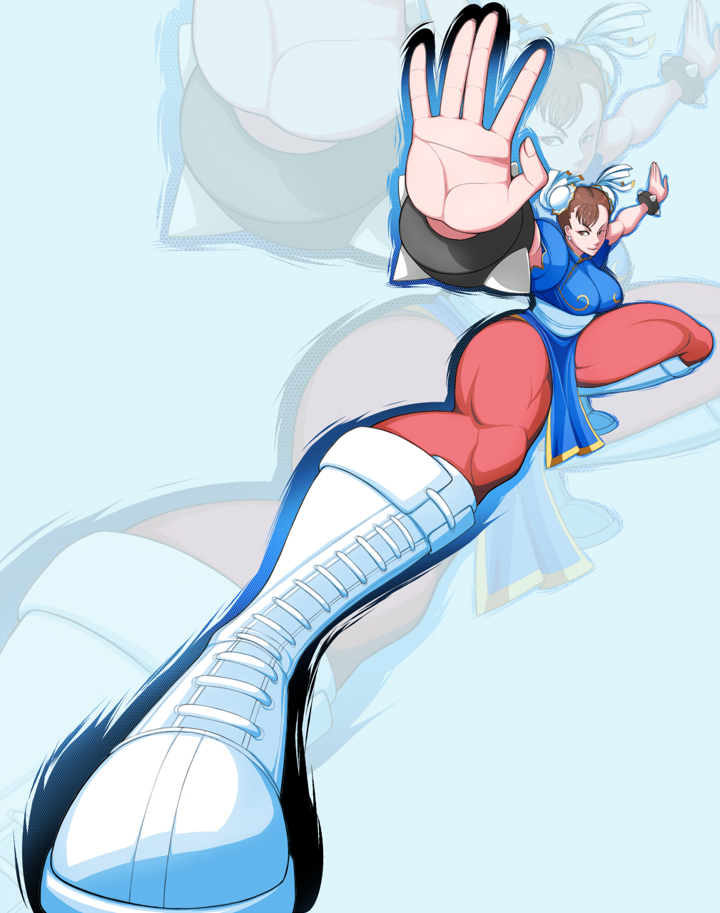 Chun Li Fan Art by Omnu -- Fur Affinity [dot] net