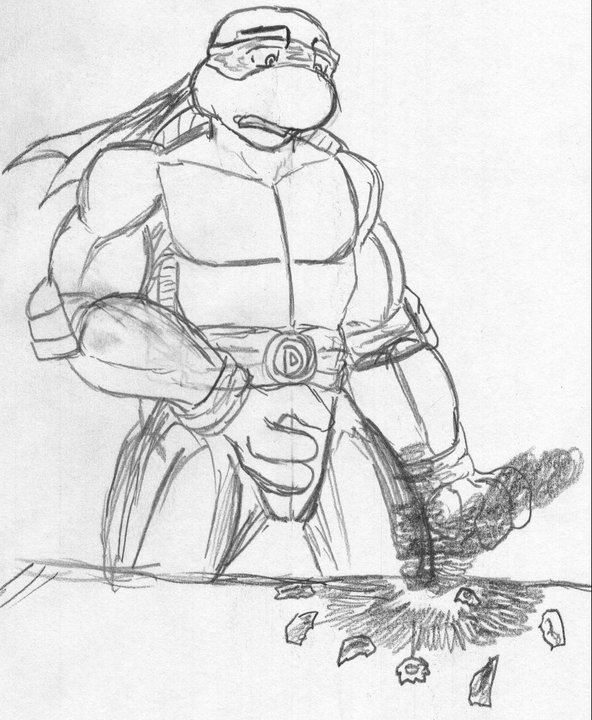 How to Draw Donatello (TMNT)