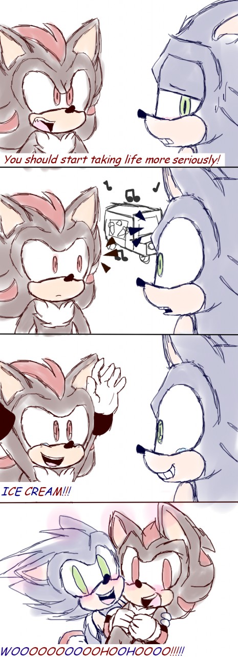 Everything Sonadow (Sonic X Shadow Comic Dubs) 