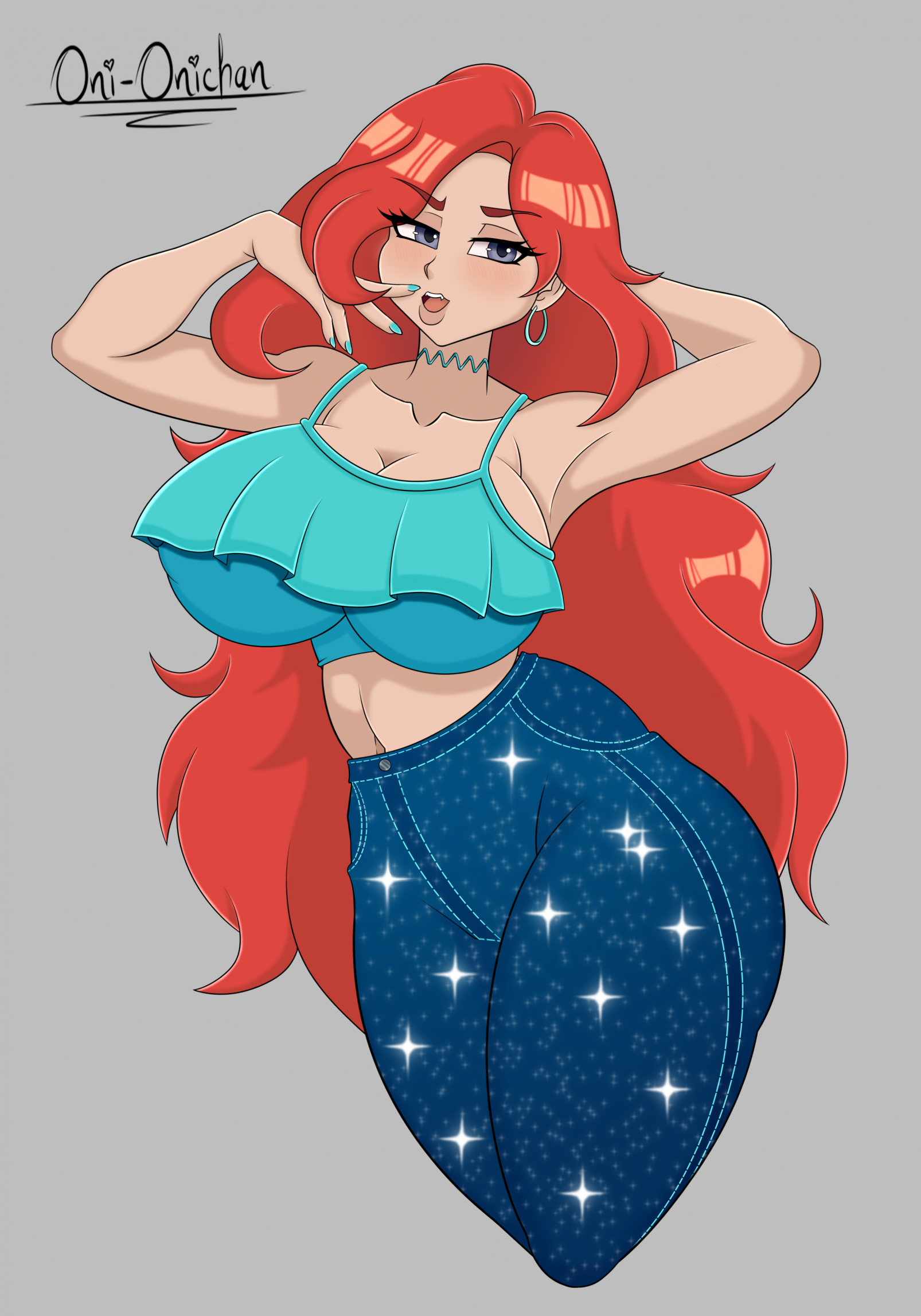 Commission - Chelsea (Shiny-jeans) by Oni-onichan -- Fur Affinity [dot] net