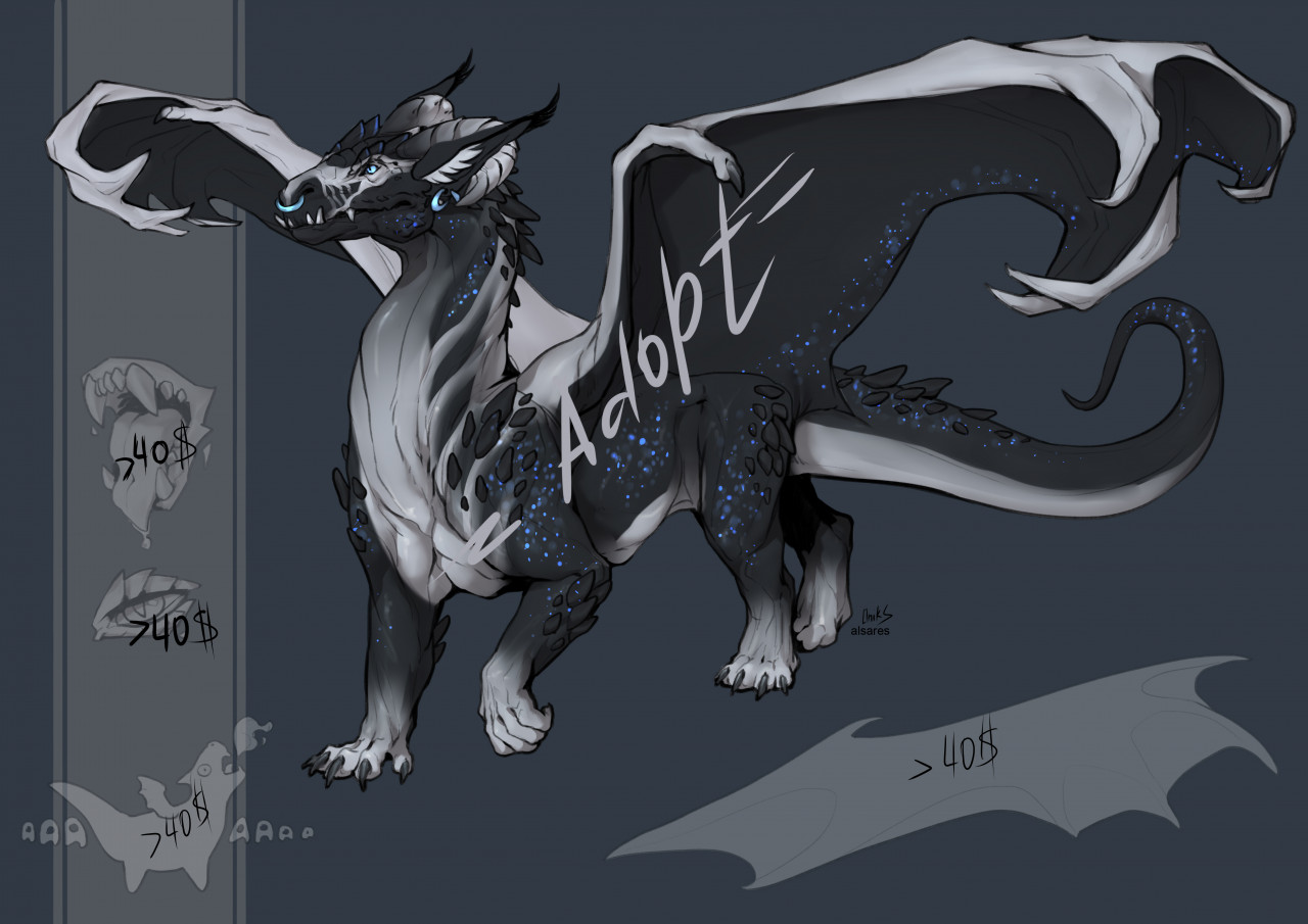 Closed) Dragon reference sheet HQ Adopt