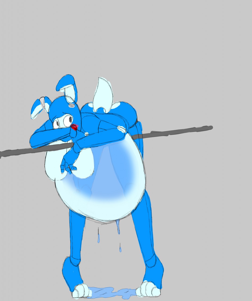Toy Bonnie Water Inflation. 