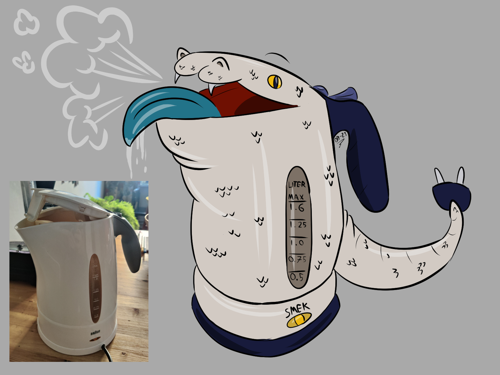 Snek water kettle by Onlybag -- Fur Affinity [dot] net