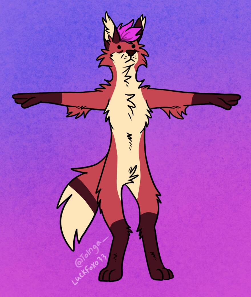 T Pose by OnlyFox -- Fur Affinity [dot] net