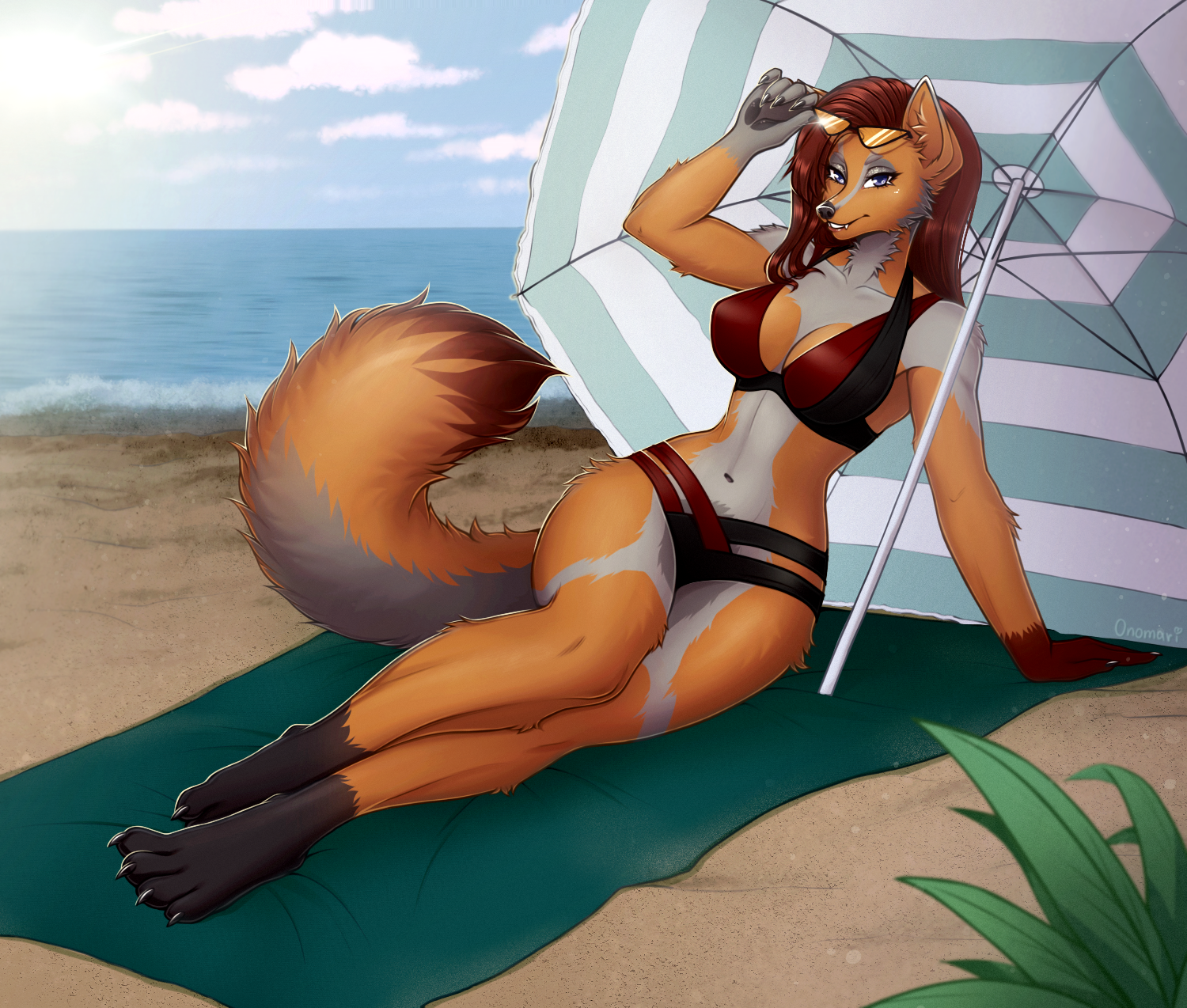 Summer Sun (bikini) by Onomari -- Fur Affinity [dot] net