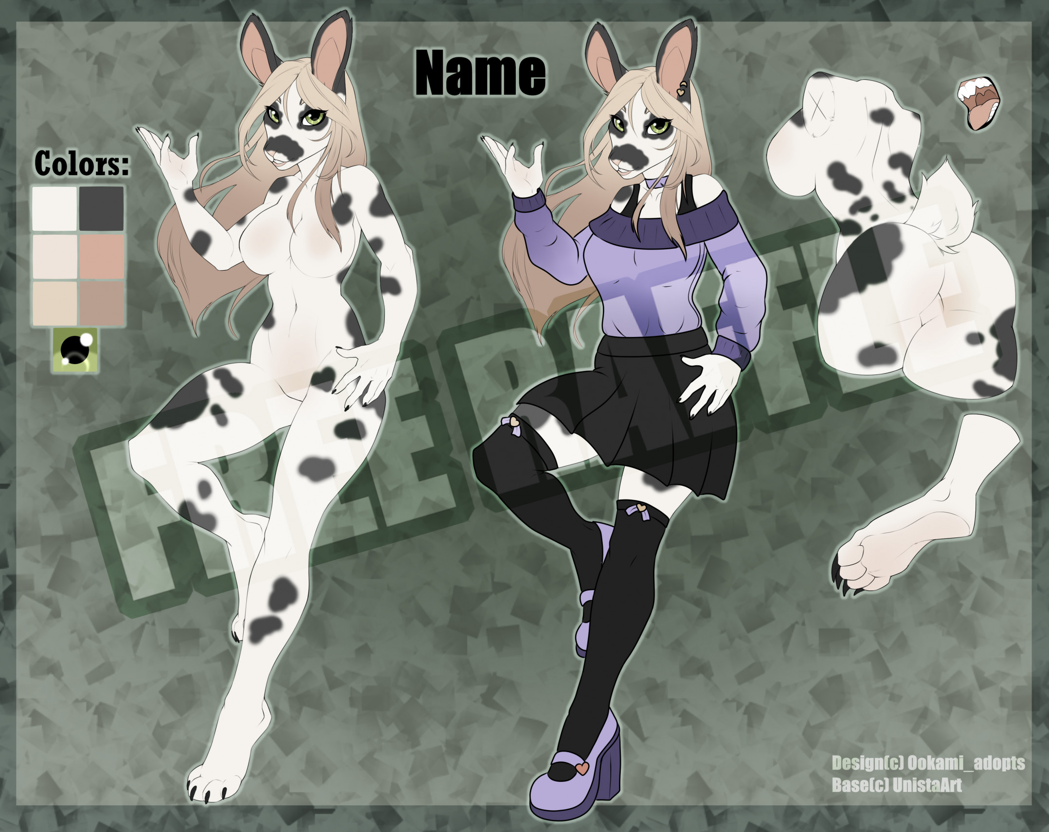 Dalmatian Rabbit Free Raffle (open)