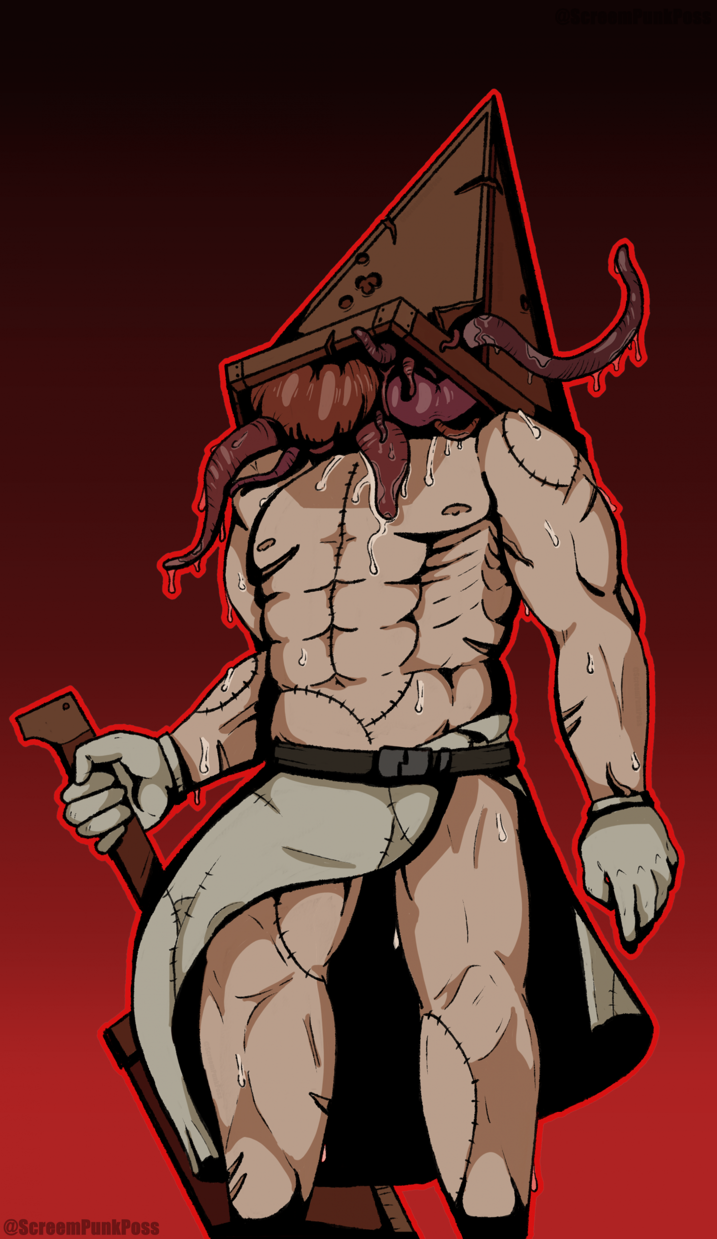 Pyramid Head (SFW) by OpASSumDisaster -- Fur Affinity [dot] net