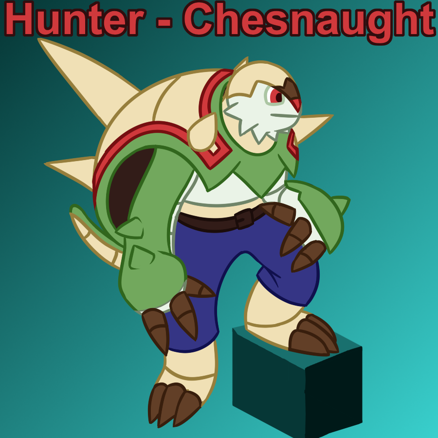 Hunter Ftm Chesnaught By Orangestheasd Fur Affinity Dot Net