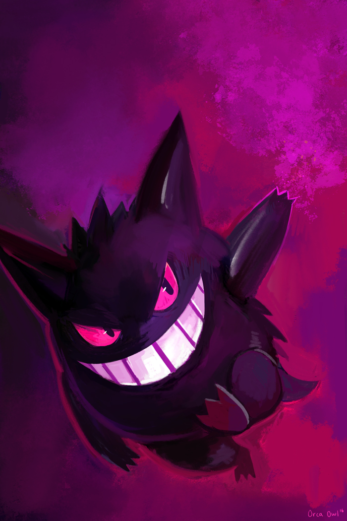Gengar by orcaowl -- Fur Affinity [dot] net