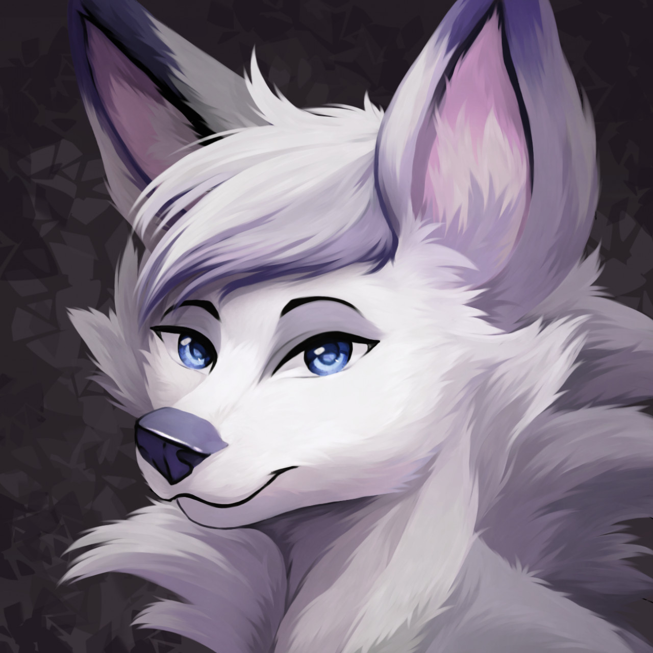 Furry Headshot commission by Orissiel -- Fur Affinity [dot] net