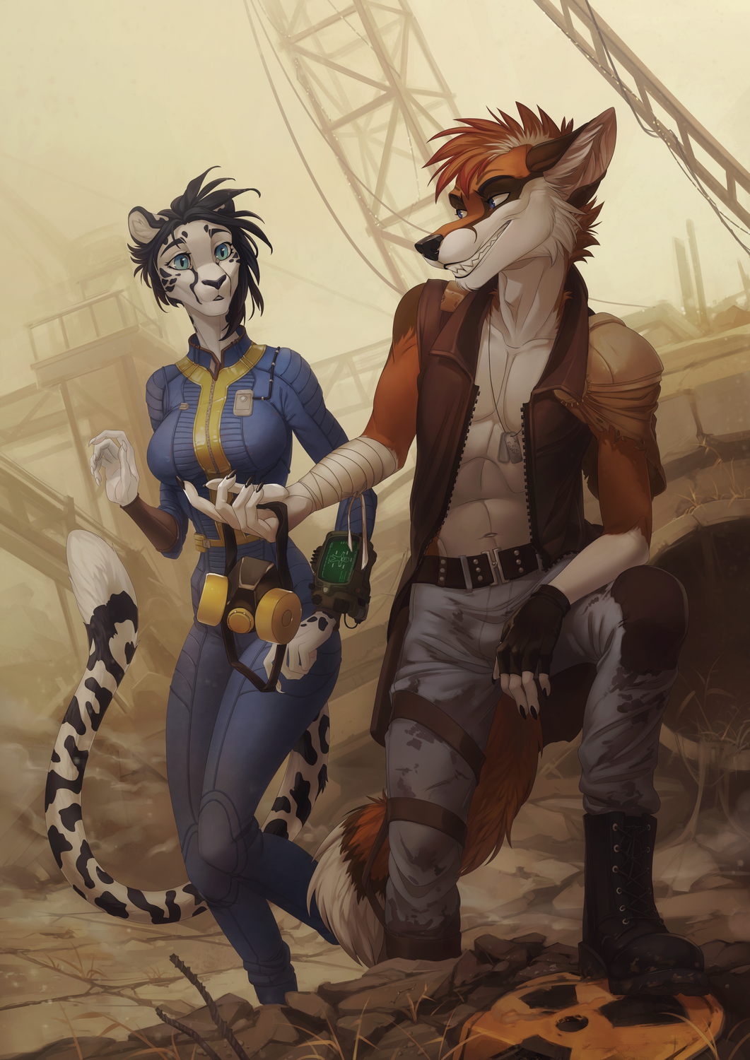 Radioactive dust (collab) by Orphen-Sirius -- Fur Affinity [dot] net