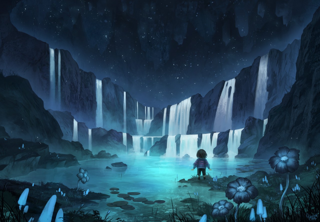 Waterfall By Oskolok5 Fur Affinity Dot Net