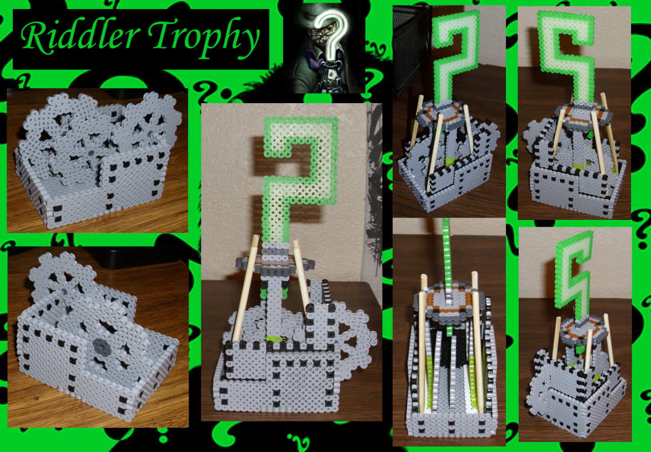 Batman arkham city riddler trophies