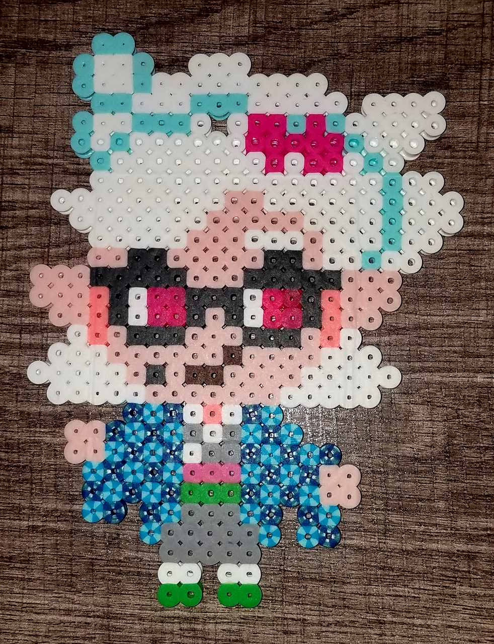 Perler 32x32 Marie and a Small Pixel Art Update.