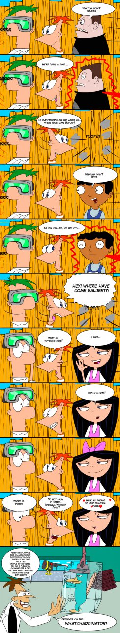 phineas and isabella comic english