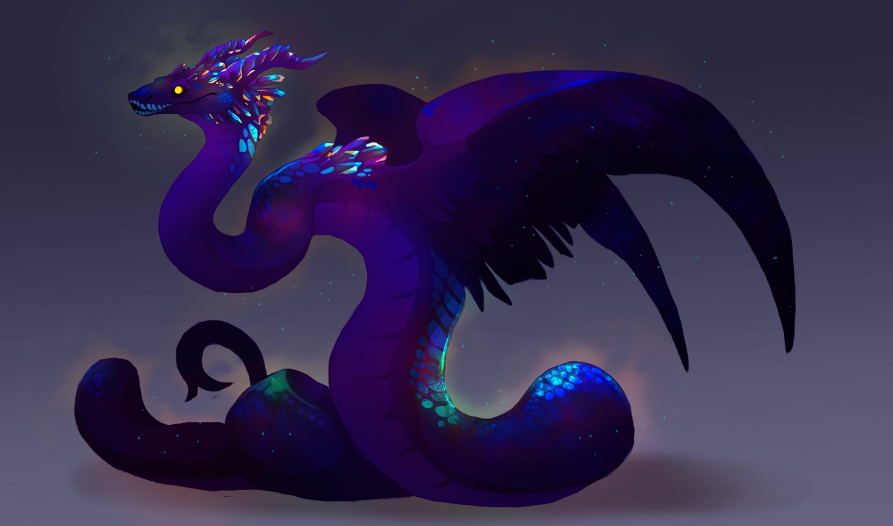 omw nft on X: A dragon and a snake (@Phoeyu1 Grand Piece Online
